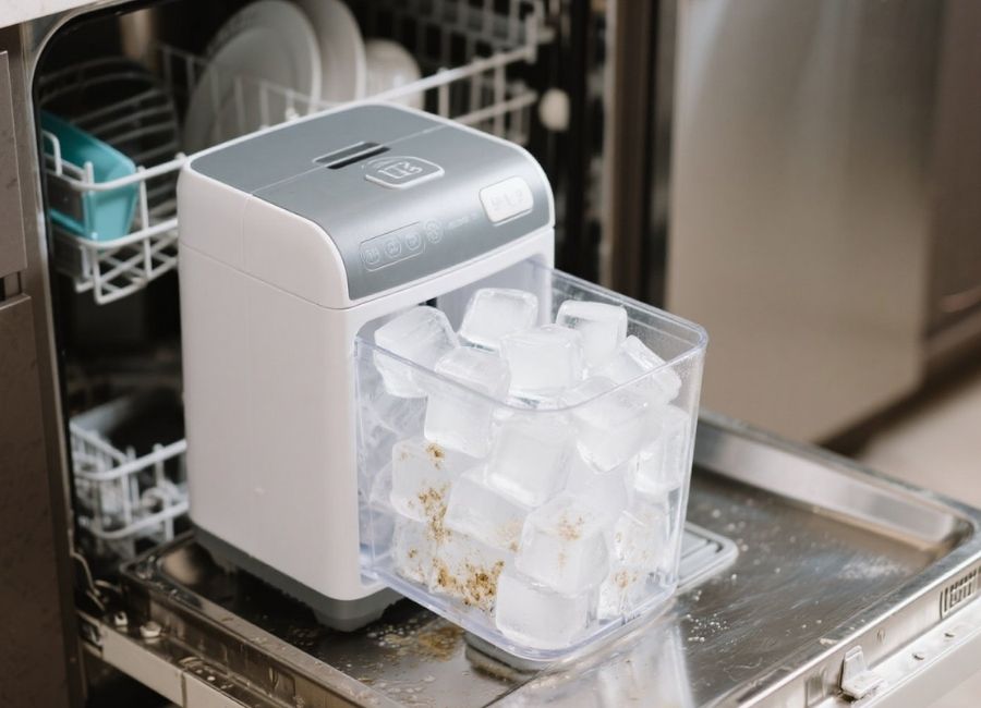 can i put ice cube maker in dishwasher