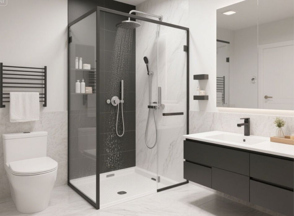 zero entry shower