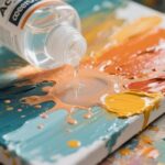 what does acetone do to acrylic paint