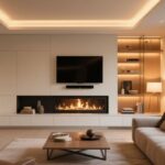 tv over fireplace ideas