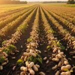 what is the climate where peanuts are grown in georgia