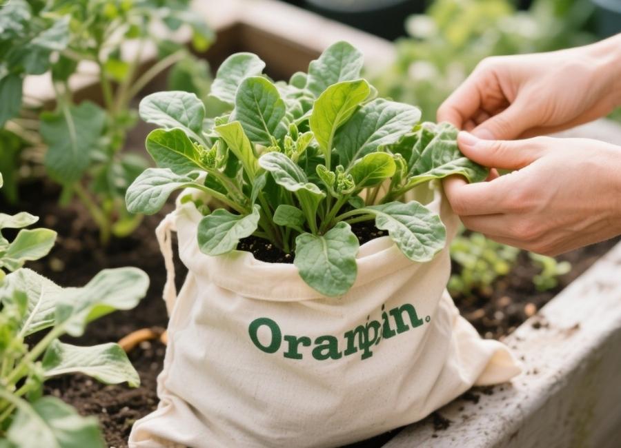 grow orach in bag