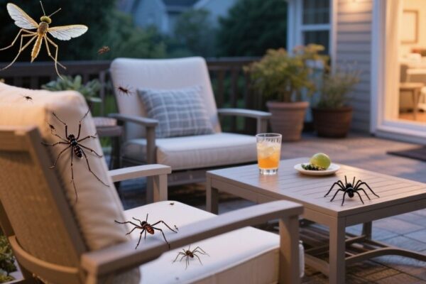 how to keep bugs off patio furniture