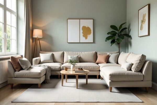 what color furniture goes with grey flooring