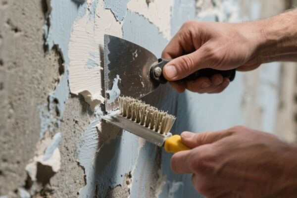 how do i remove paint from cement