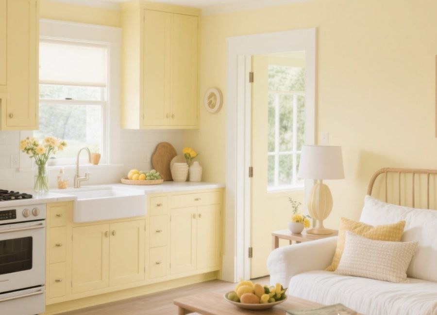 pale yellow paint colors