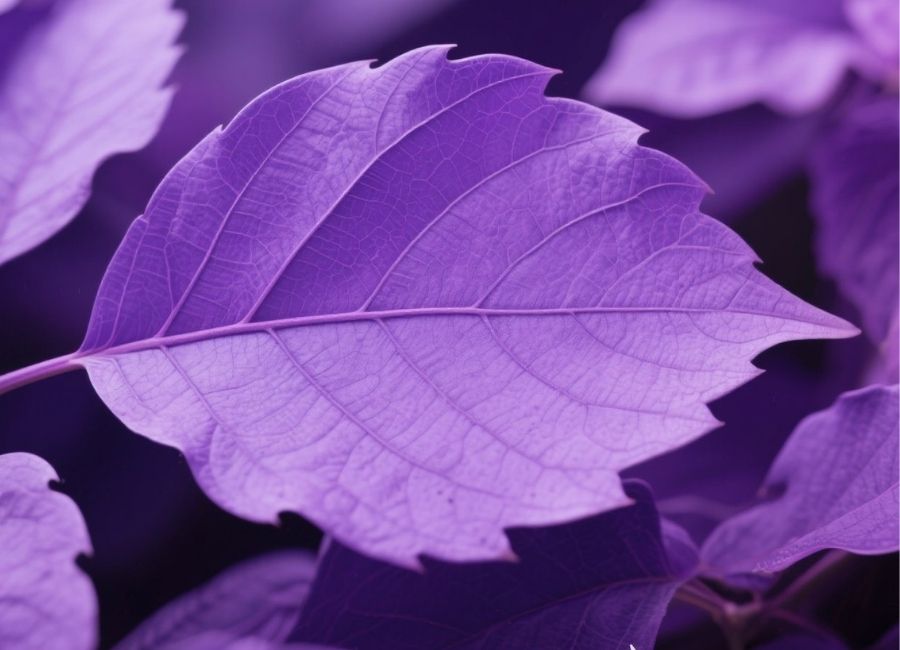 leaf purple