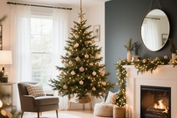hanging christmas tree