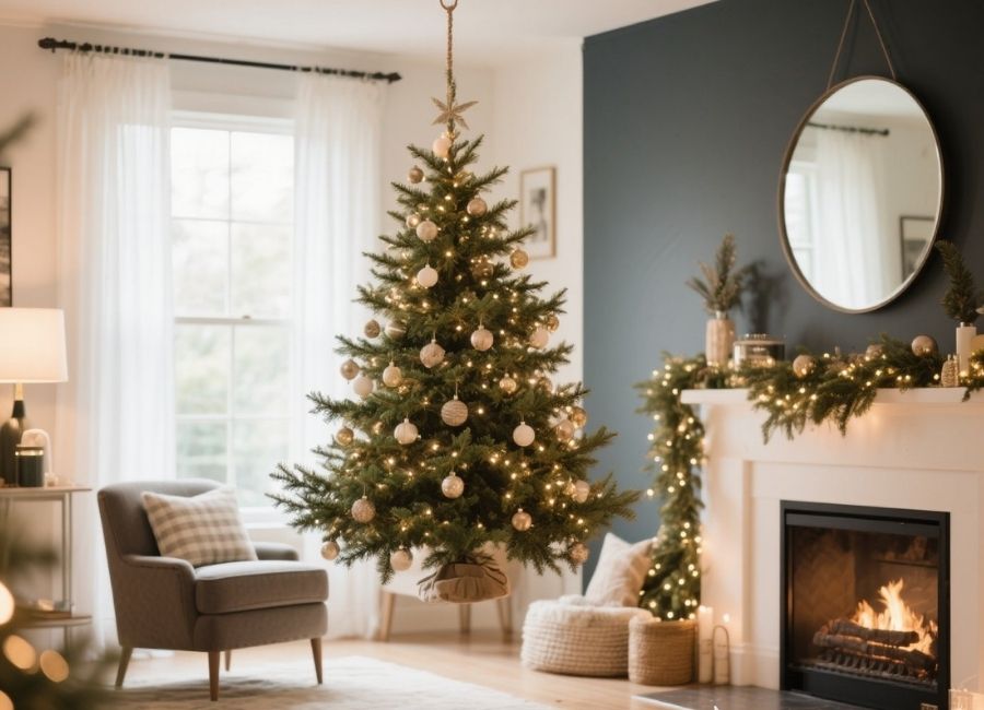 hanging christmas tree