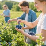 blueberry picking season