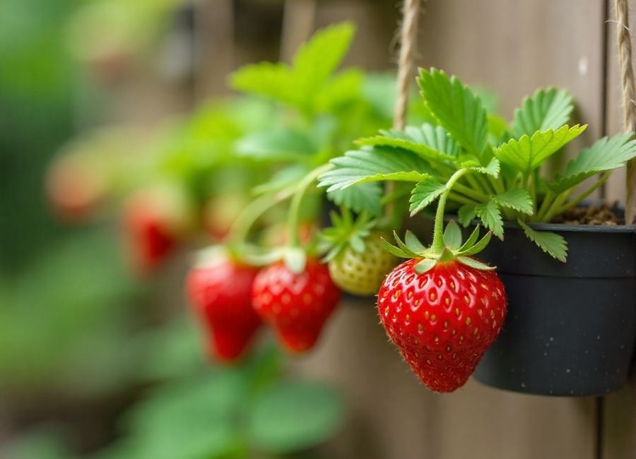 aardbeien hangers
