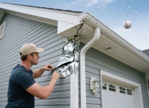 dented siding metal