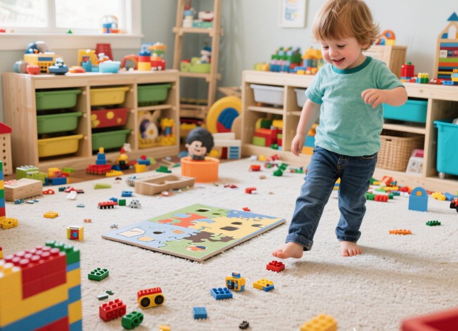 playroom organization