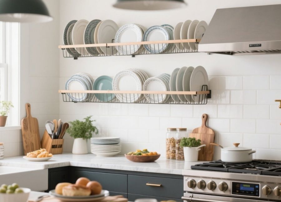 wall plate rack