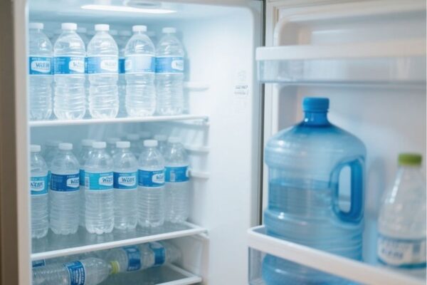how long does water stay in the fridge