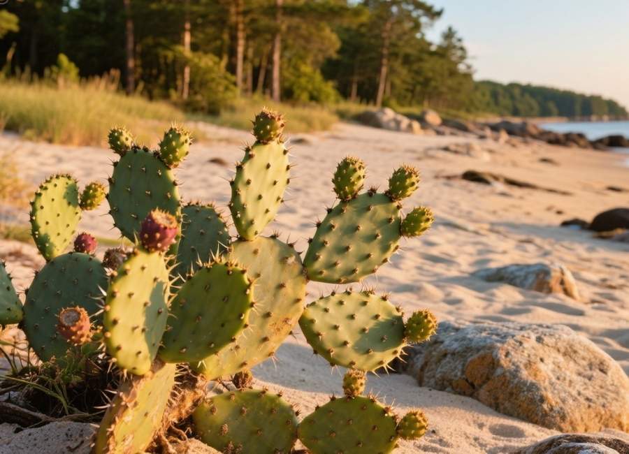 eastern prickly pear cactus