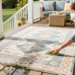how to clean outdoor carpet