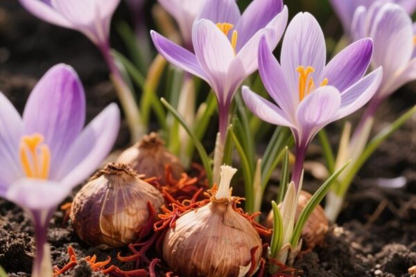 crocus sativus bulbs
