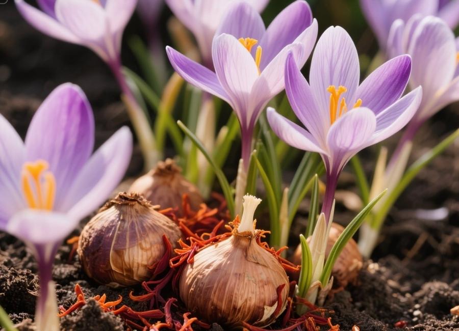 crocus sativus bulbs
