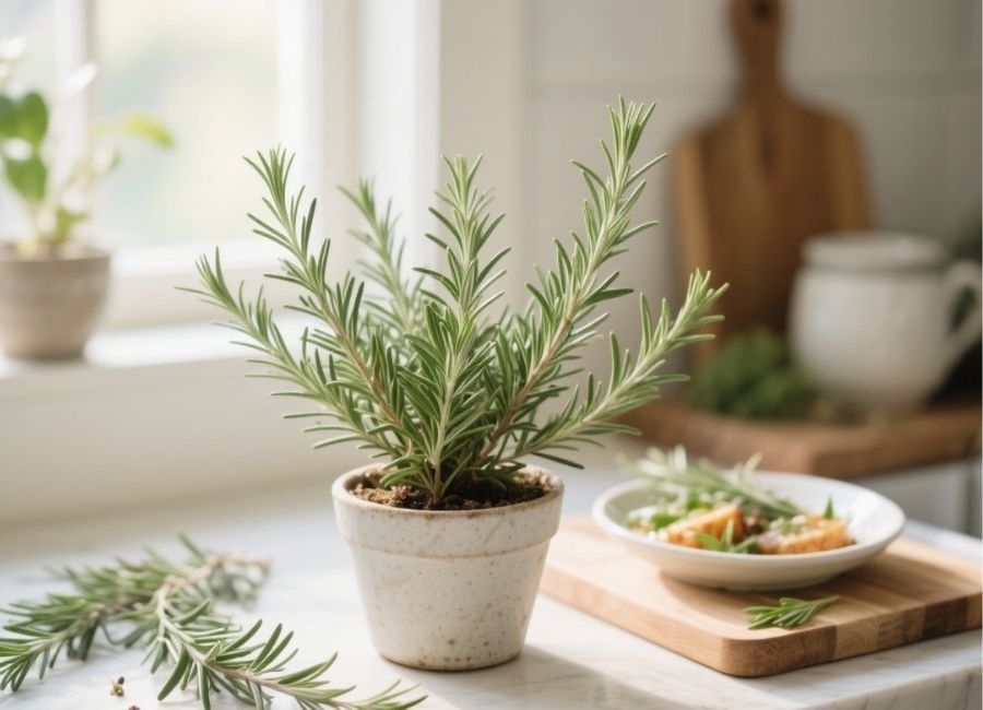 Learn how to grow rosemary indoors with this simple guide. Tips for sunlight, watering, and more to keep your herb healthy year-round. Perfect for beginners.