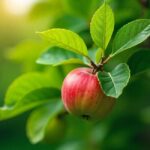 apple tree leaves