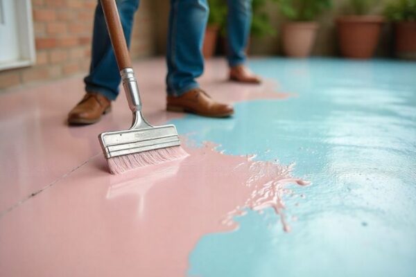 how do you remove paint from cement