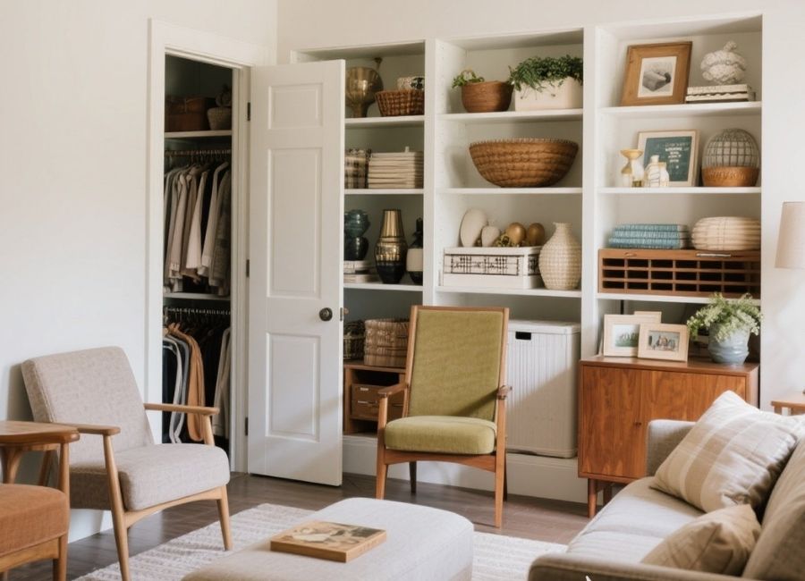 what shall be placed in a secondary furniture room