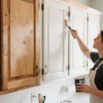 painting oak cabinets