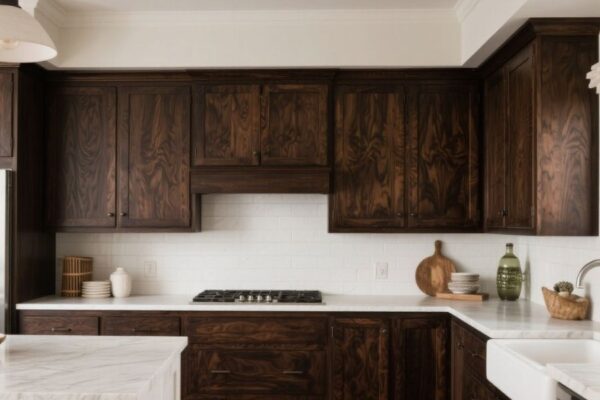how to make wood cabinwts look darker