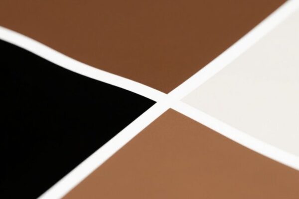does brown and white match more than black