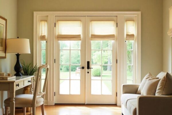 window covering ideas for french doors