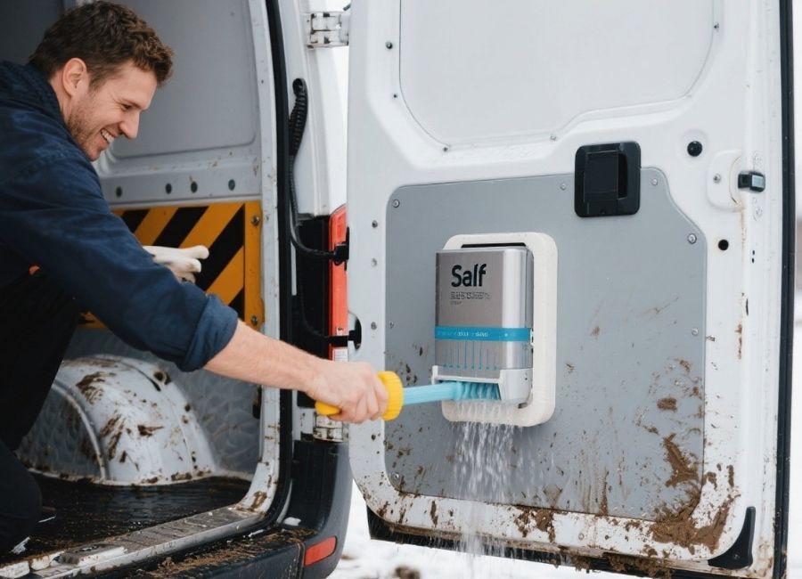 van door self clean