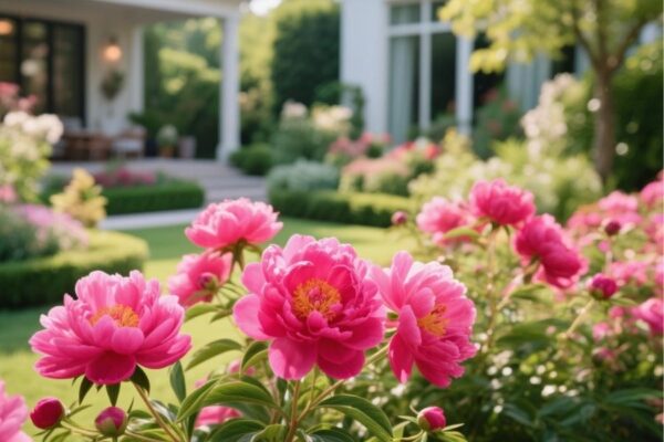 hot pink flowers