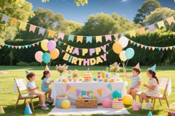 outdoor birthday party ideas
