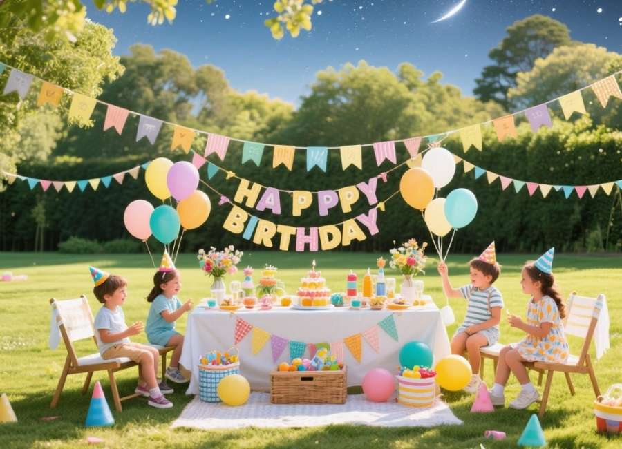 outdoor birthday party ideas