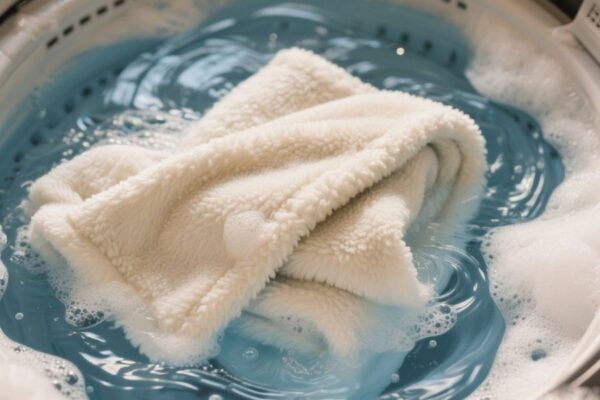 how to wash fleece blanket
