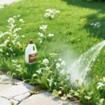 does bleach kill weeds