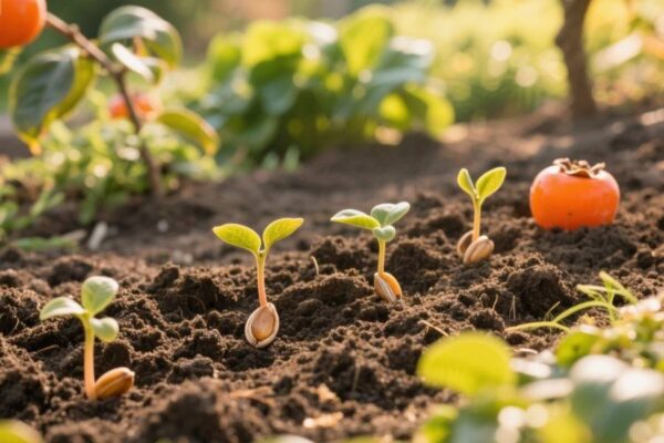 how to grow persimmon from seed