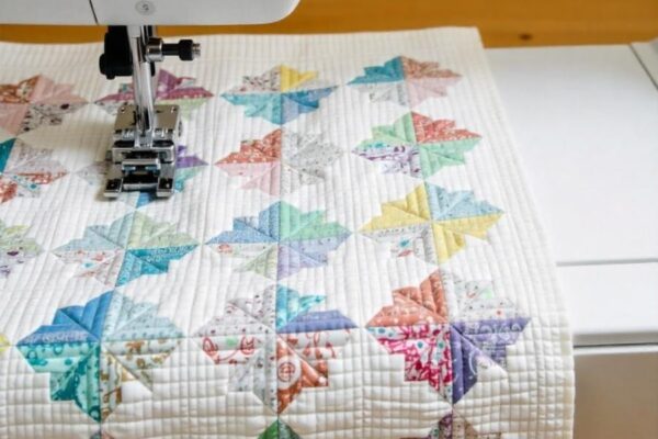 how to machine quilt on a regular sewing machine