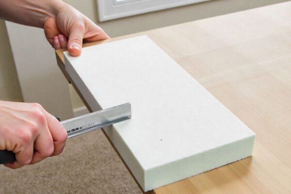 How to Cut Foam in 3 Easy Steps how to cut foam cushion