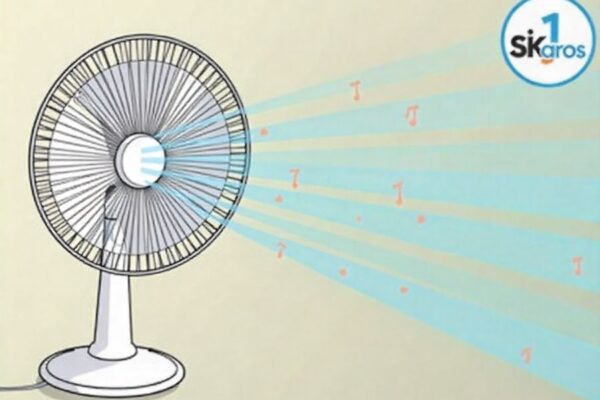 how to make a fan blow cold air