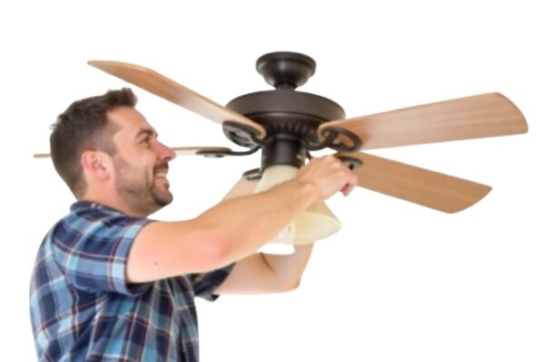 How to Install a Ceiling Fan with Existing Wiring how to install a ceiling fan with existing wiring