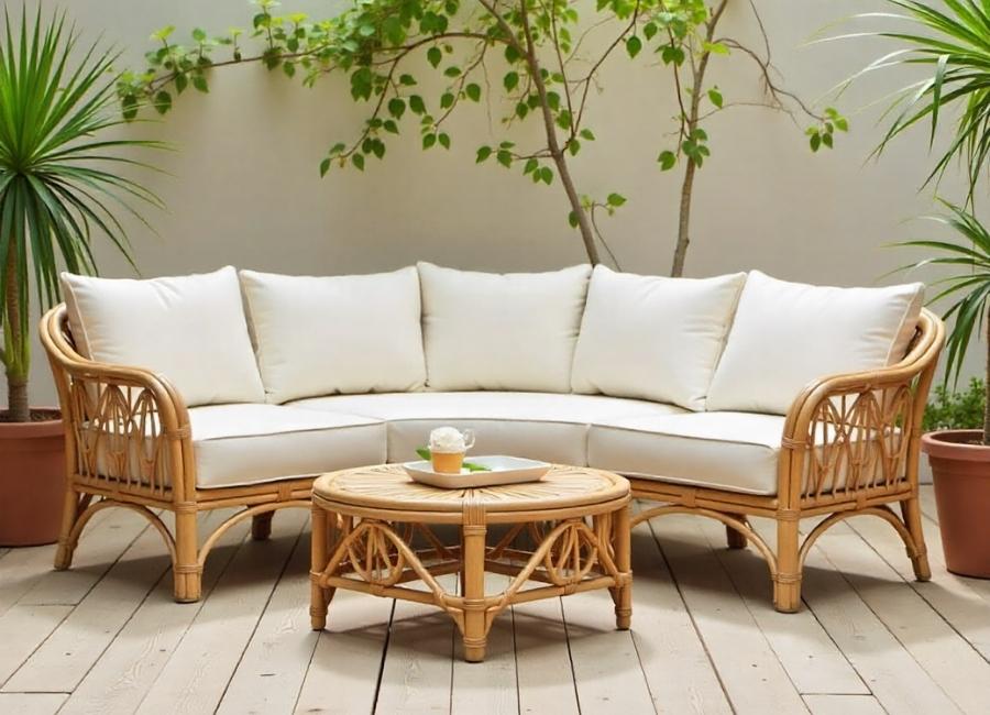 how to clean rattan furniture