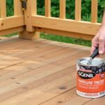 can you stain pressure treated lumber