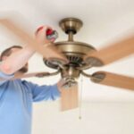 how to replace a ceiling fan
