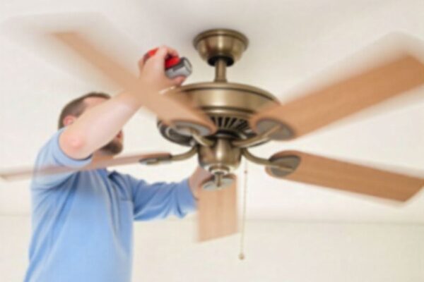 how to replace a ceiling fan