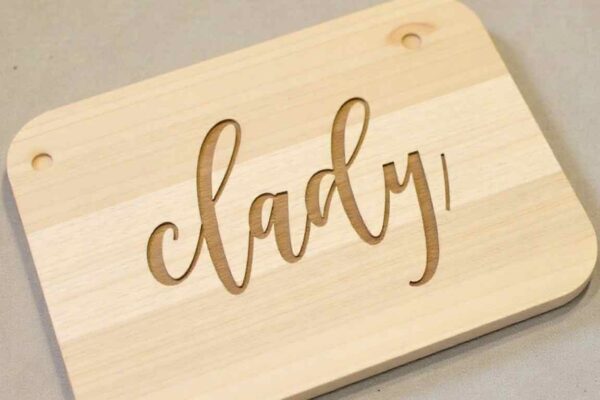 Engrave Wood Without a Laser | DIY with Scorch Marker how to engrave wood