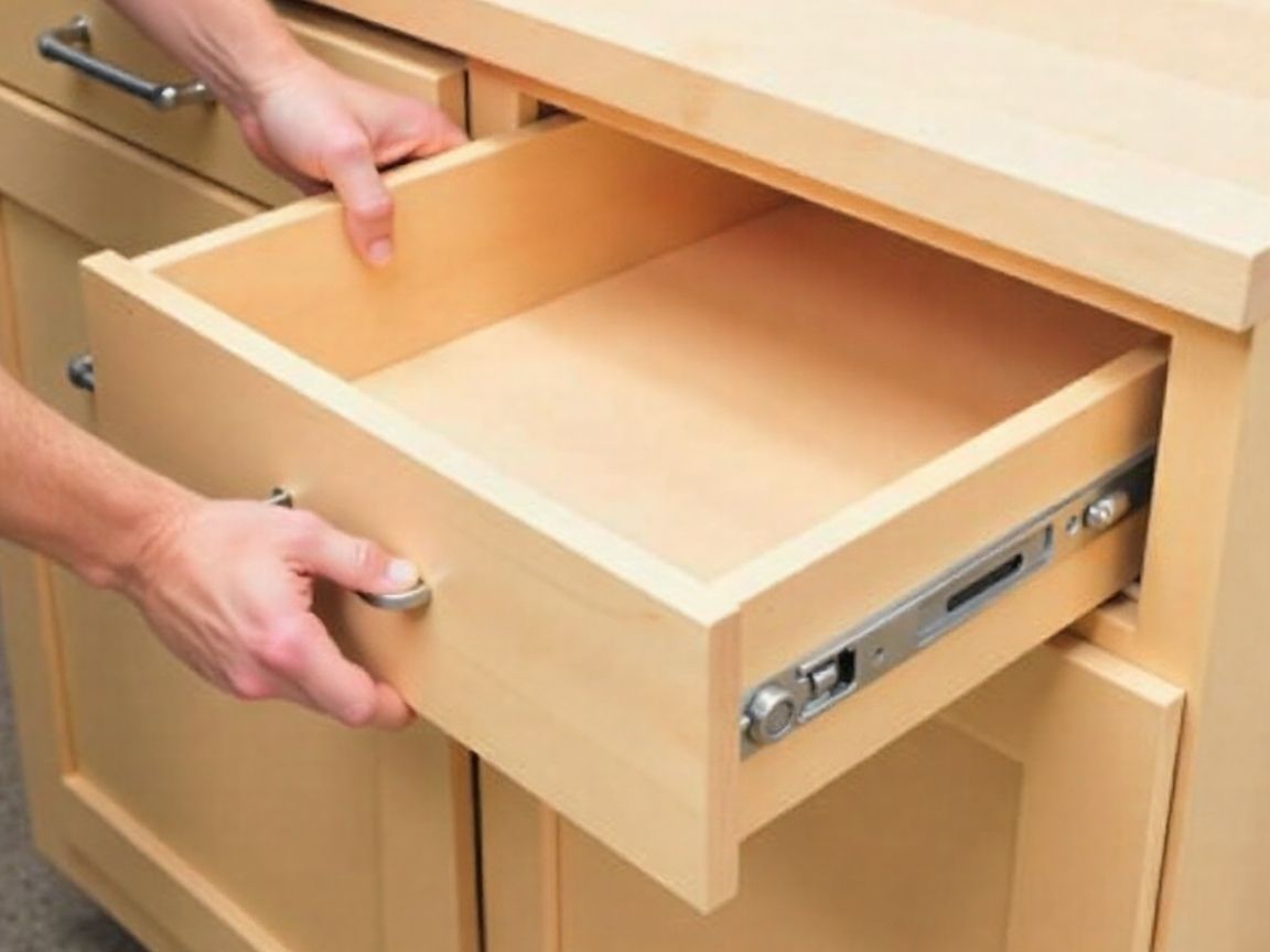 how to install drawer slides