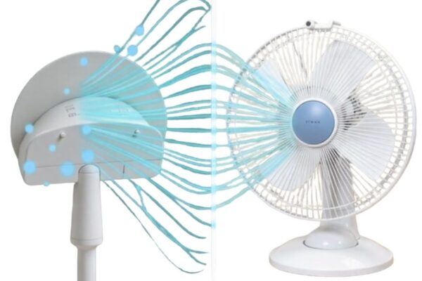 how to make fan blow cold air
