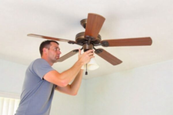 how to remove a ceiling fan